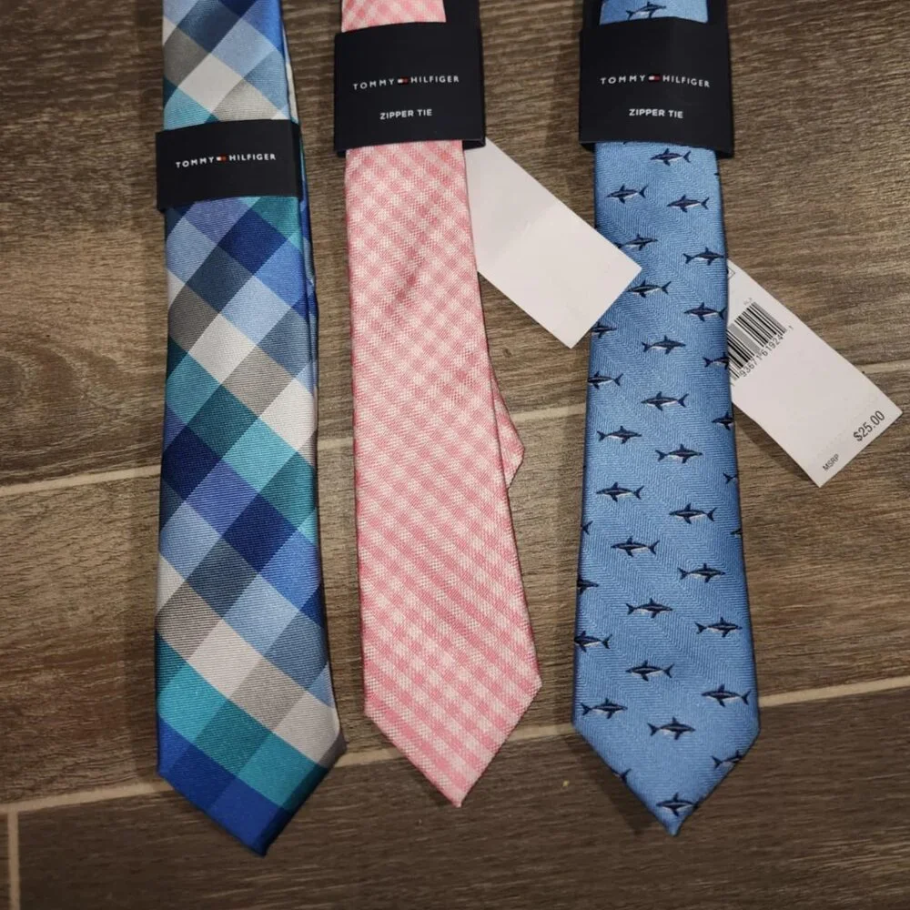 Pack of 3 Tommy Hilfiger ties for boys